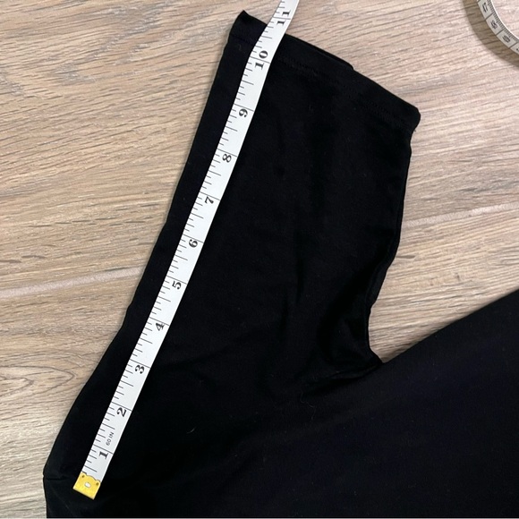 Eileen Fisher Black Blouse Shirt Top Mini Dress Short Tunic Oversized Normcore - Picture 9 of 9